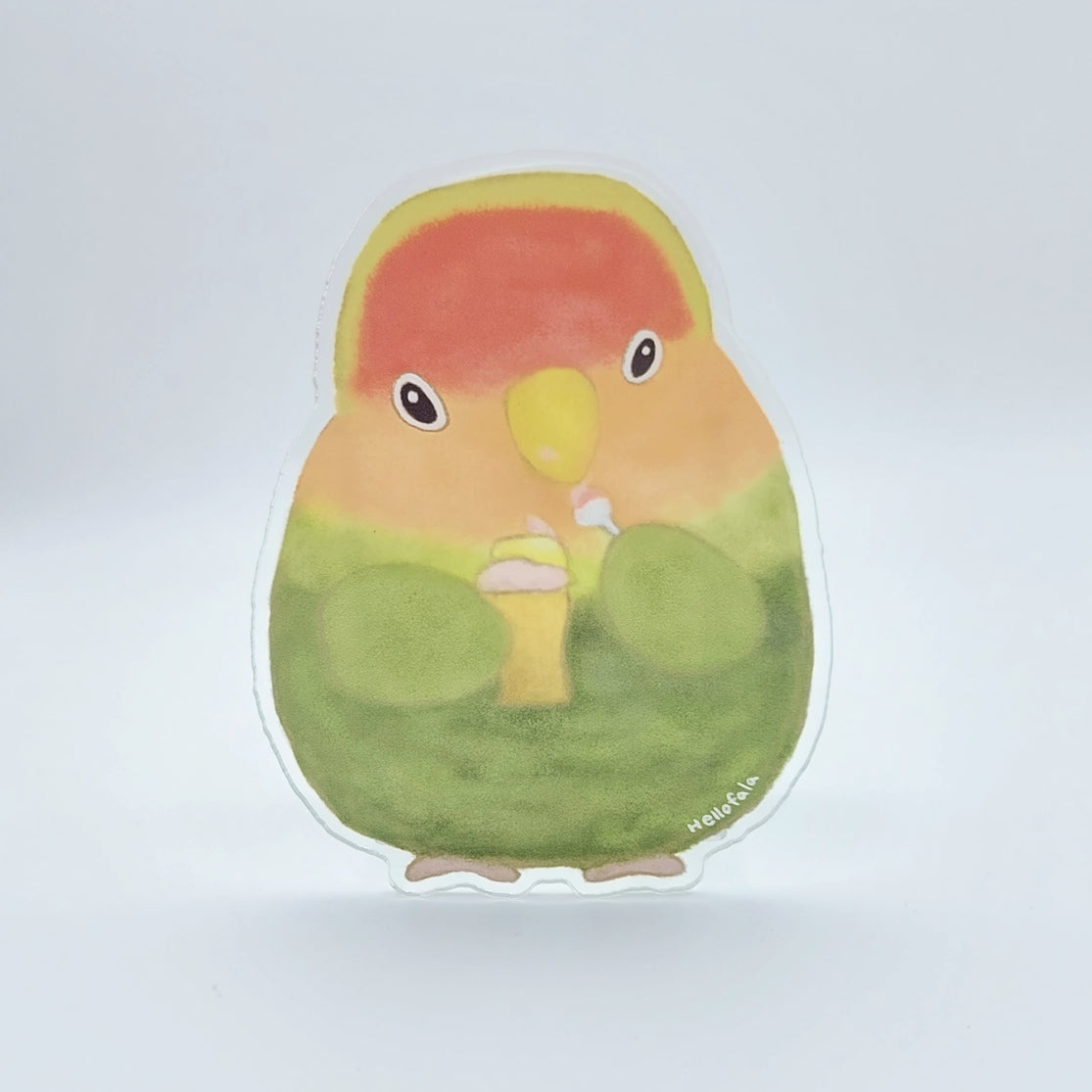 : : Pen Holder: : 🌱Love Bird Standing Pen Holder