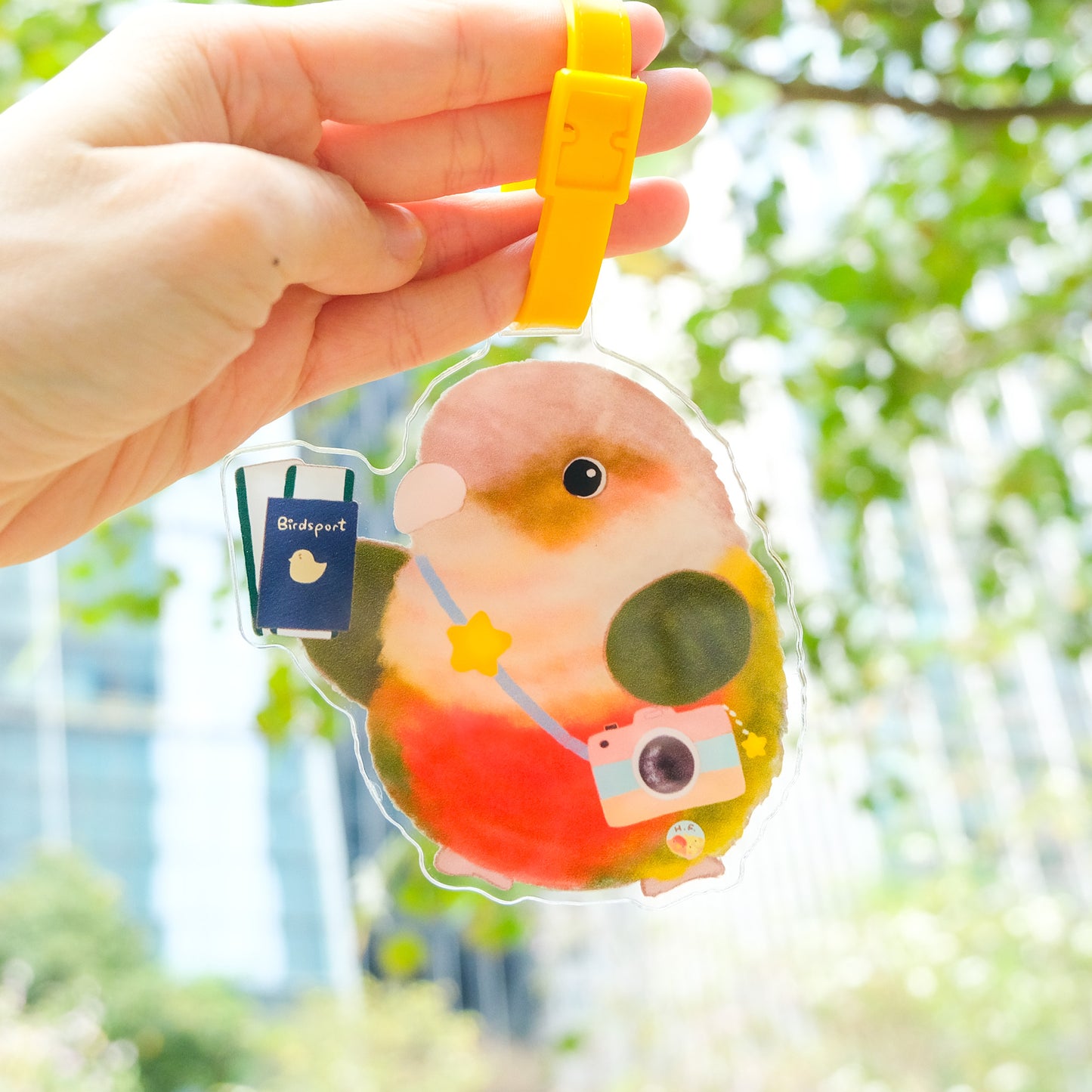 : : 行李牌 : : 🌱鳥寶飛飛行李牌- 小太陽寶寶