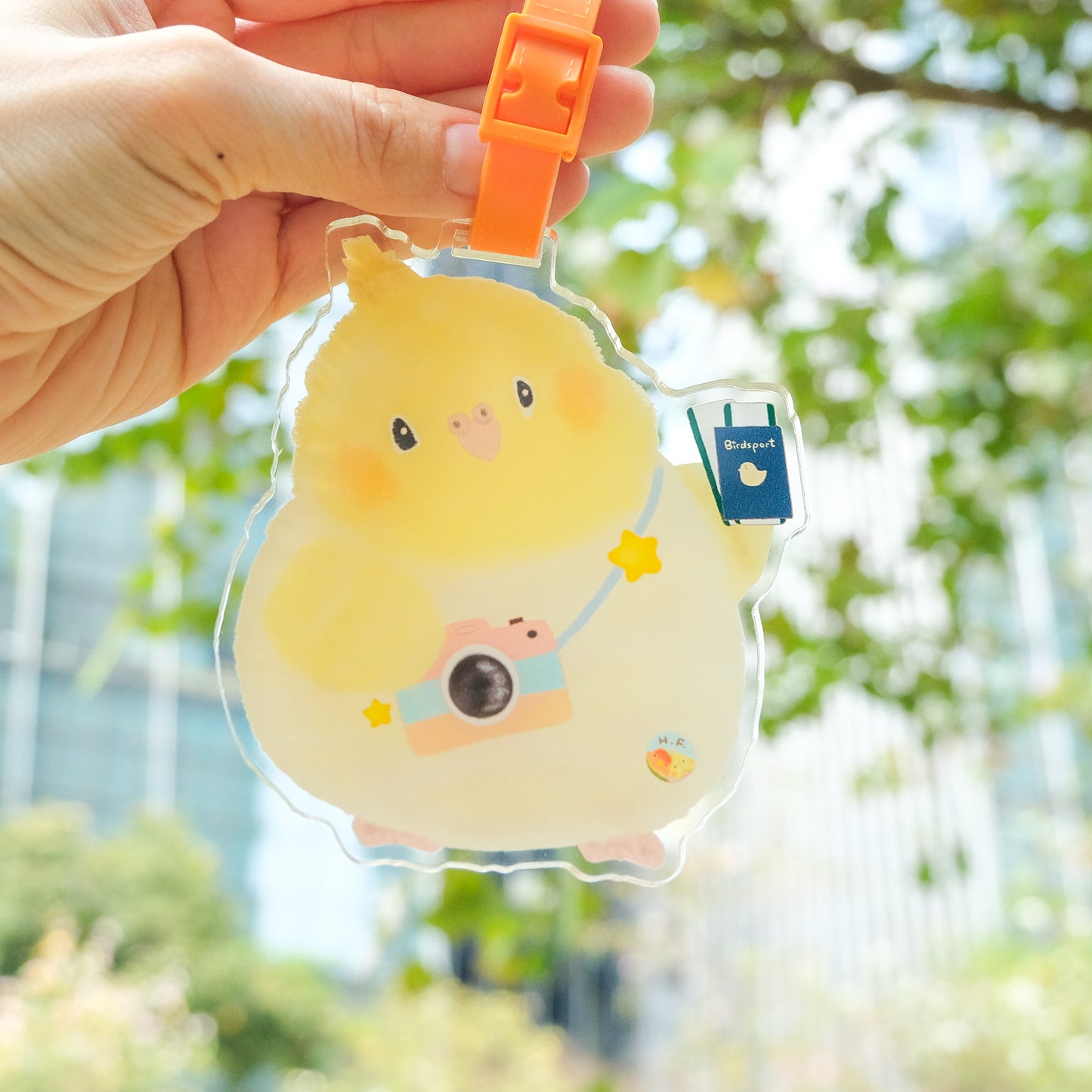 ✿ 送料無料✿ : : 荷物タグ: : 🌱Niaabaofei Flying Lee Tag-Xuanfeng/Chicken Tail Baby