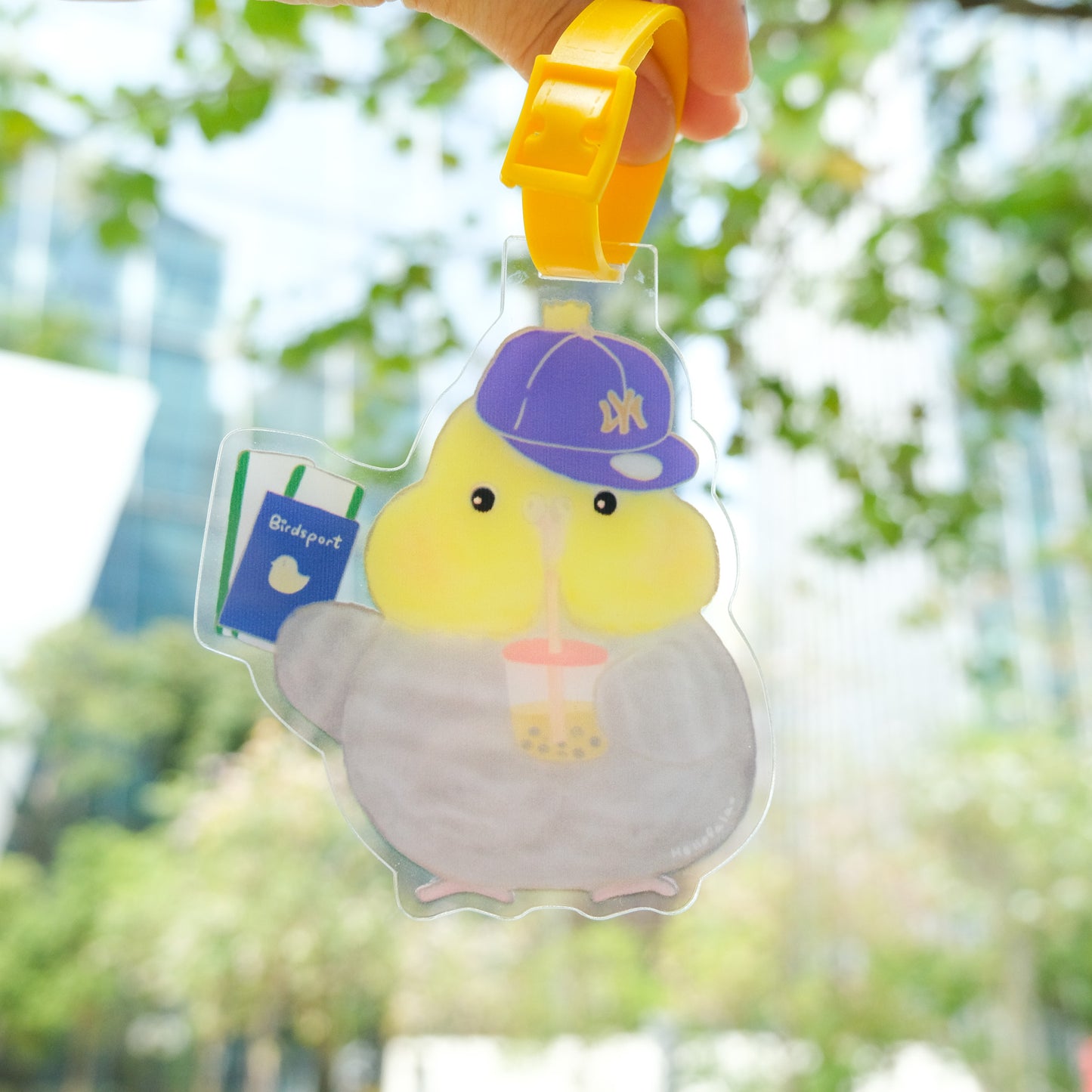 : : 行李牌 : : 🌱鳥寶飛飛行李牌-玄鳳/雞尾寶寶