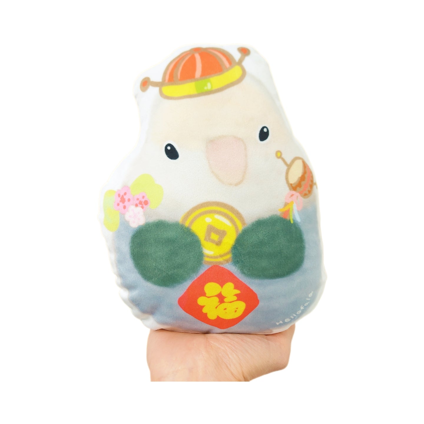 : : New Year cushion: : 🌱Lovebird is very excited to celebrate the new year