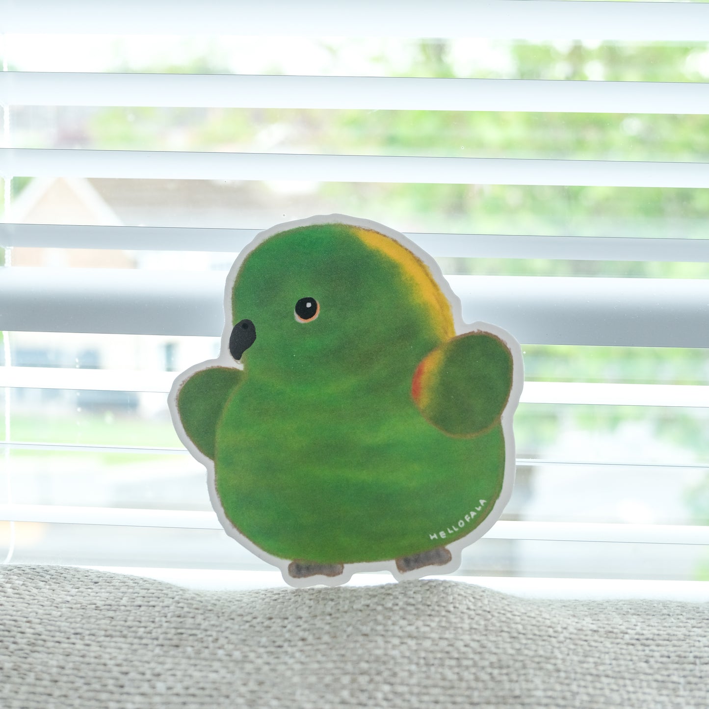 : : Big Stickers : : 🌱Amazon parrot telling story