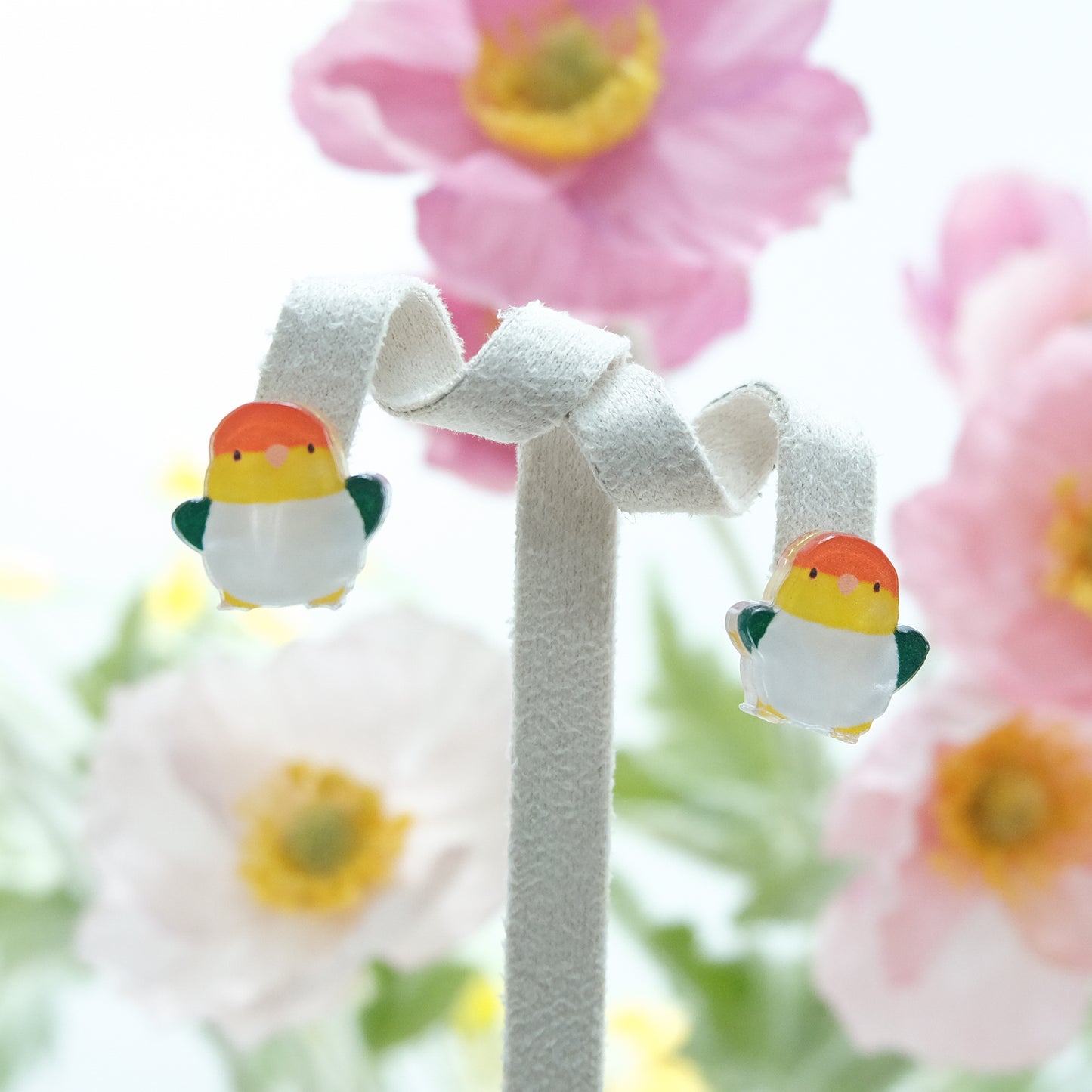 ::耳環飾物::❗可自由選擇左右不同鳥寶❗凱克寶寶