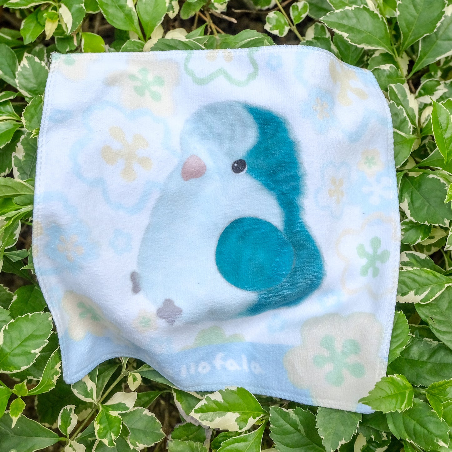 : : Summer super absorbent soft towel: : 🌱Blue and baby with cherry blossoms