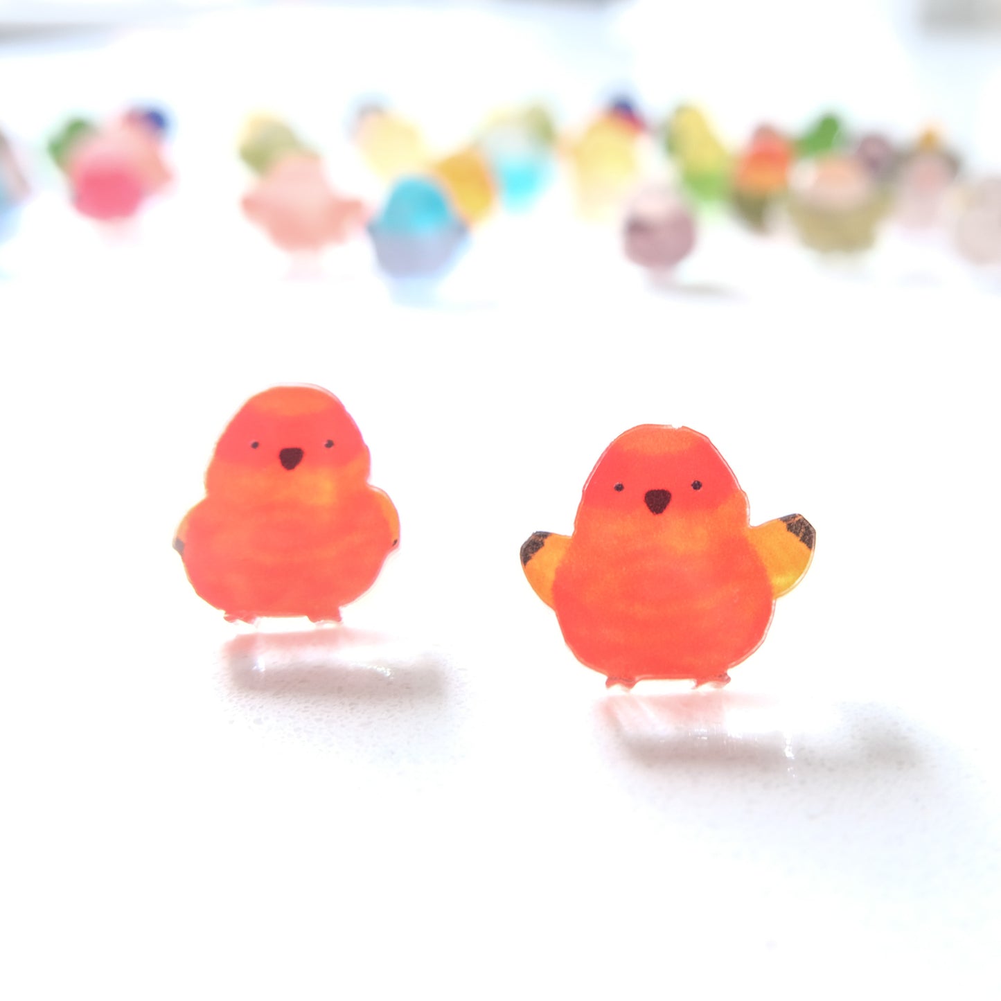 :: Earrings:: ❗You can choose different parrots to make it a pair❗