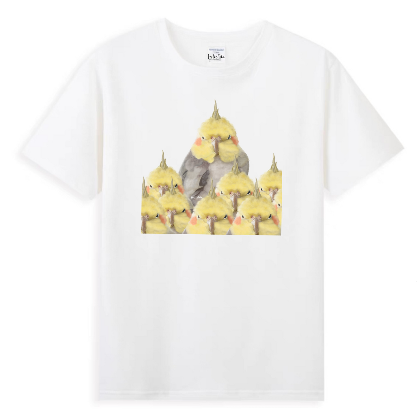 ✿ 送料無料✿ : : 100% ピュアコットン超通気性ショート T : : 🌱 はあ~全世界は雄大な黒い鳳凰です