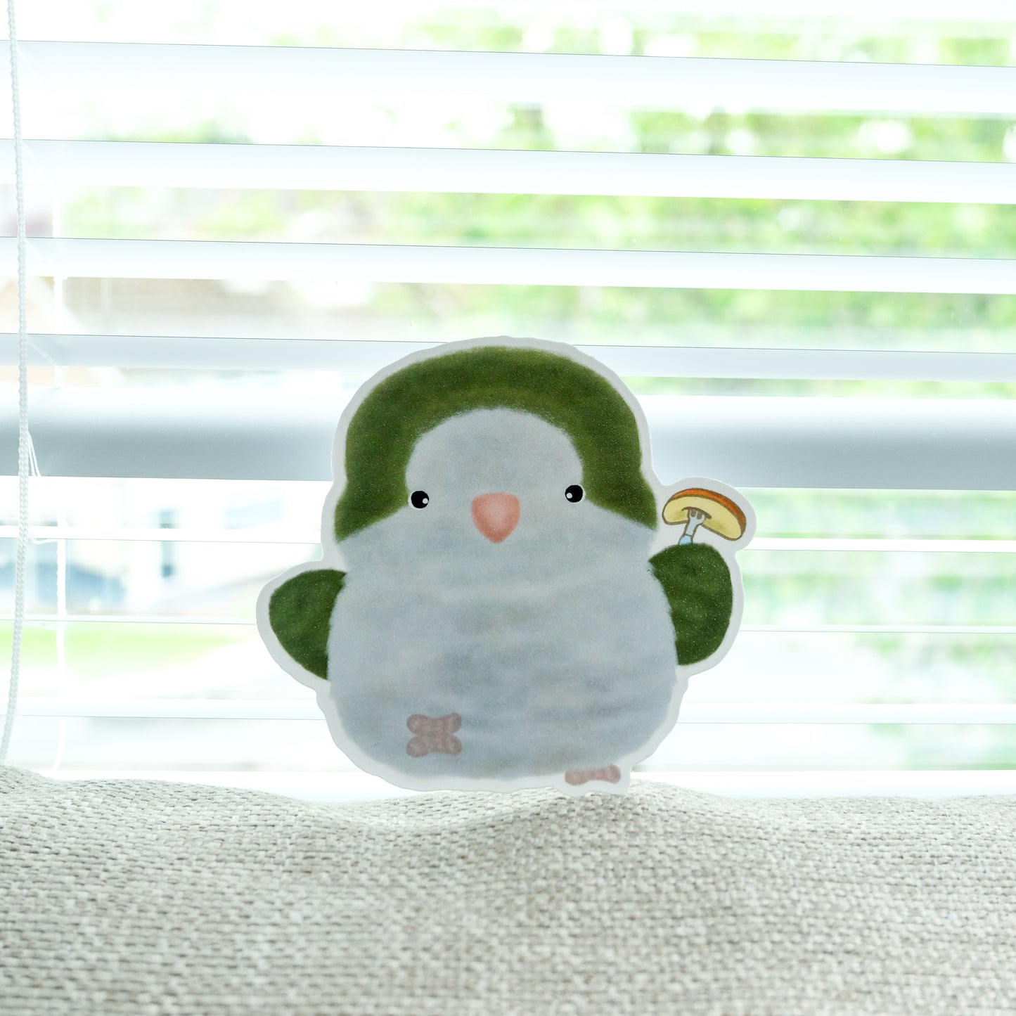 : : Big stickers: : 🌱Quaker parrot and delicious pancake