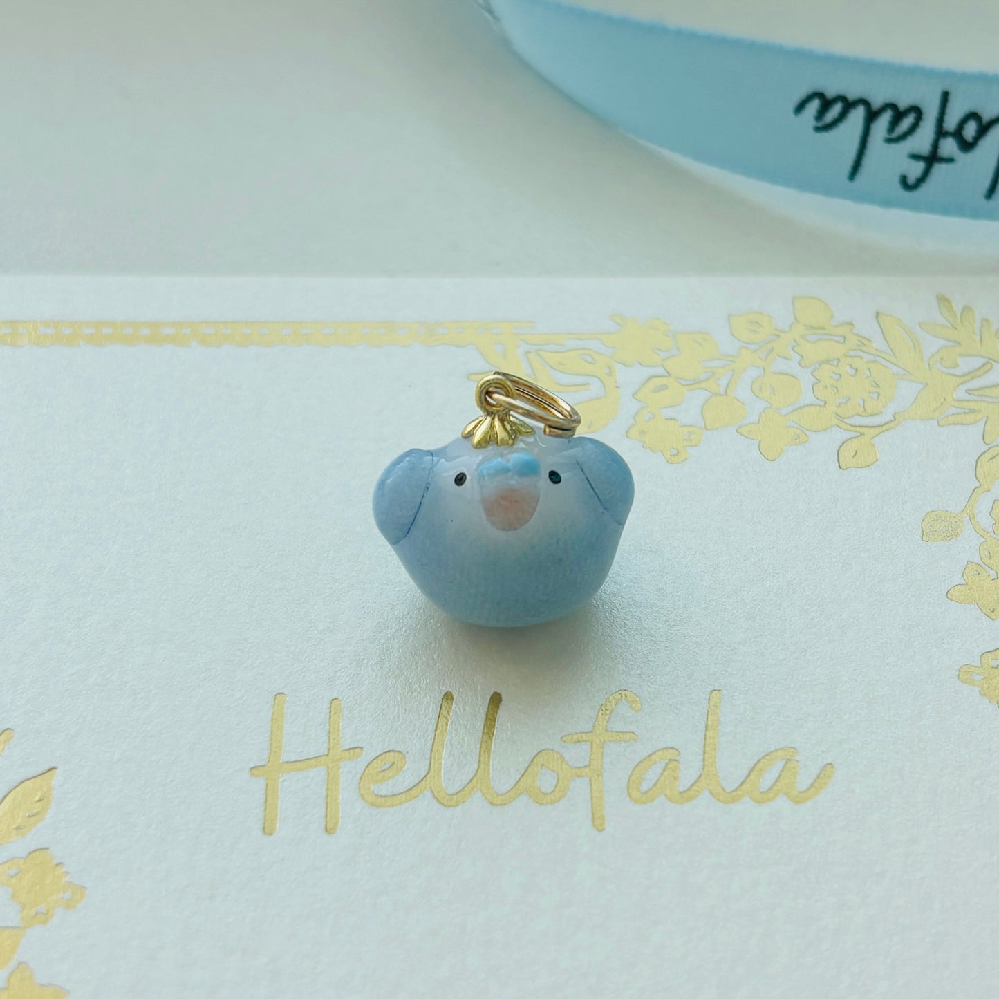 ::Handmade Clay Pendant