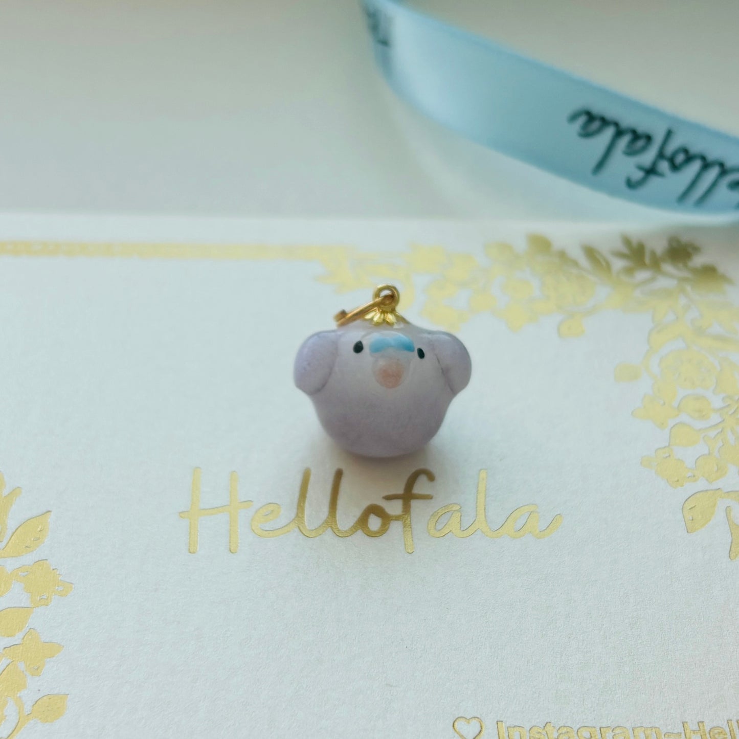 ::Handmade Clay Pendant