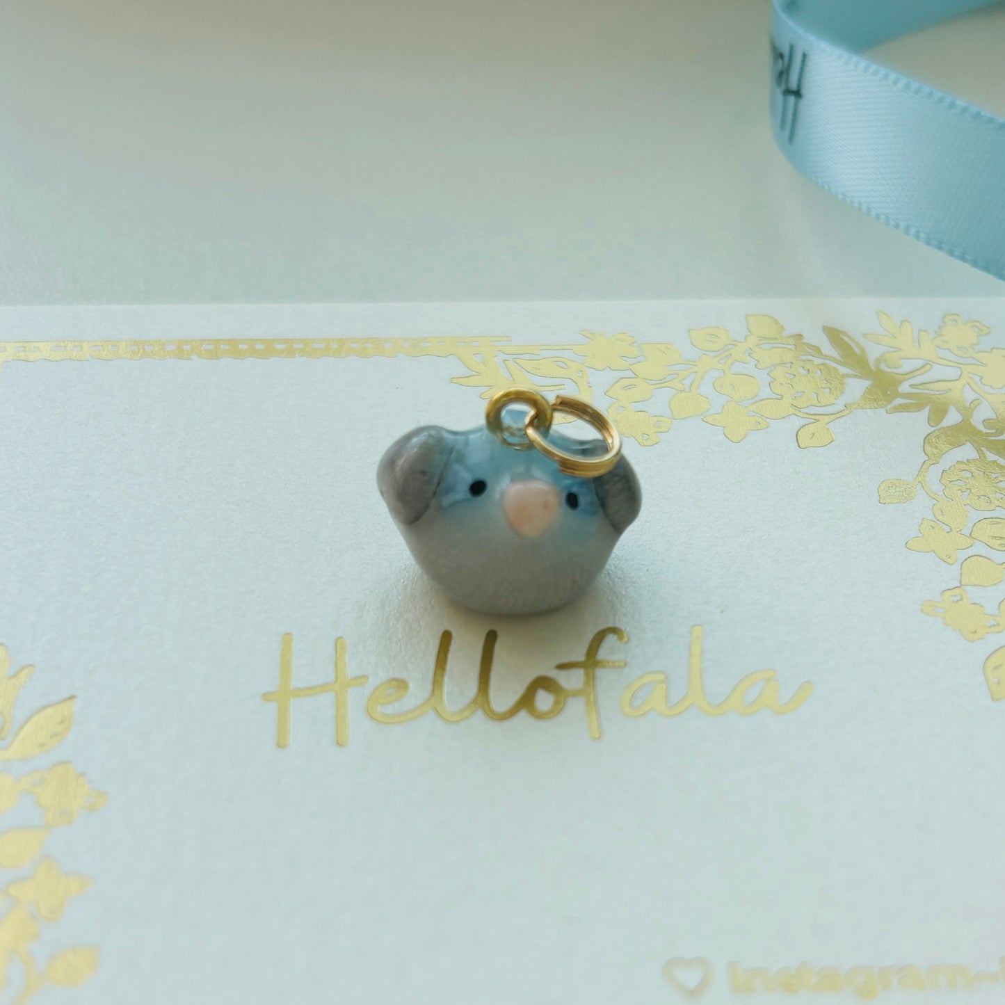 ::Handmade Clay Pendant