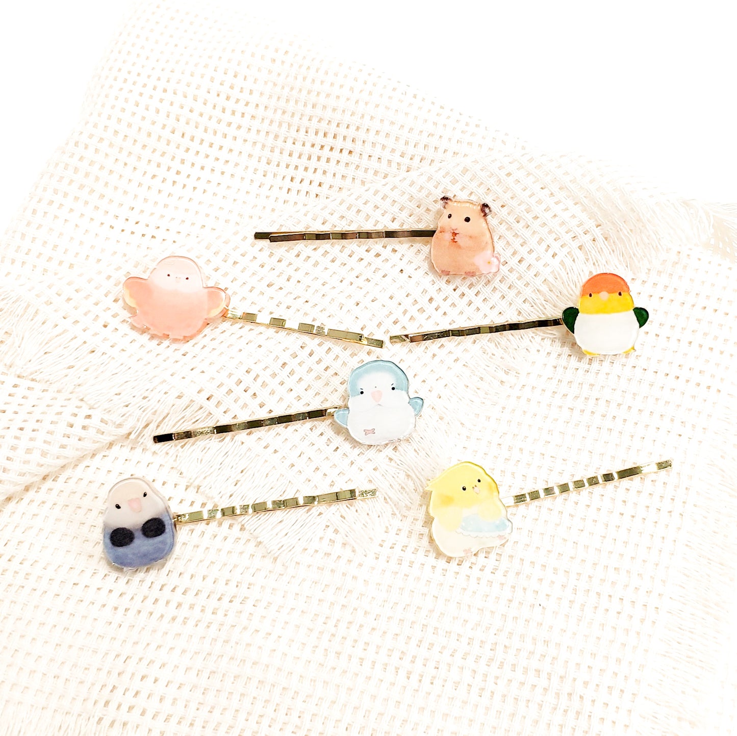 ✿ 送料無料✿ : : 超軽量ヘアクリップ : : 🌱 Keck Parrot