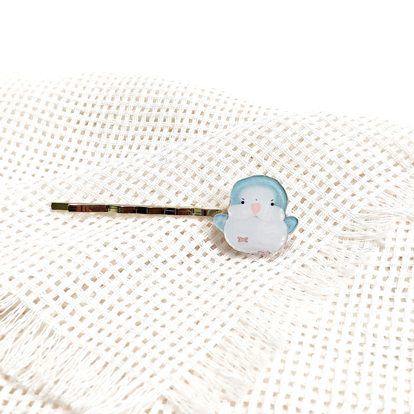 ✿ 免運費 ✿ : : 超輕髮夾: : 🌱 銀絲和尚