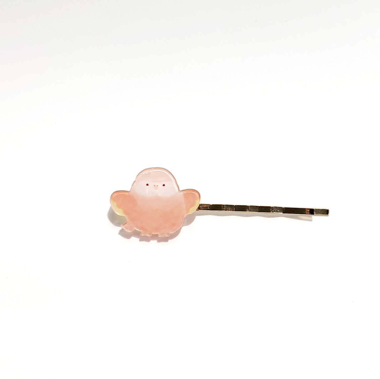 ✿ 送料無料✿ : :超軽量ヘアクリップ: : 🌱秋草オウム