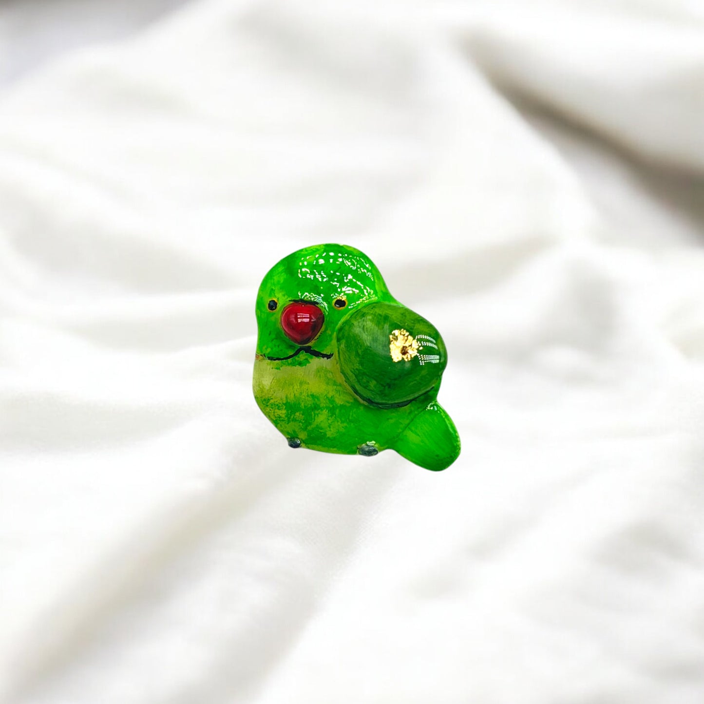 ::Handmade Clay Pin : : Choose your favourite parrot