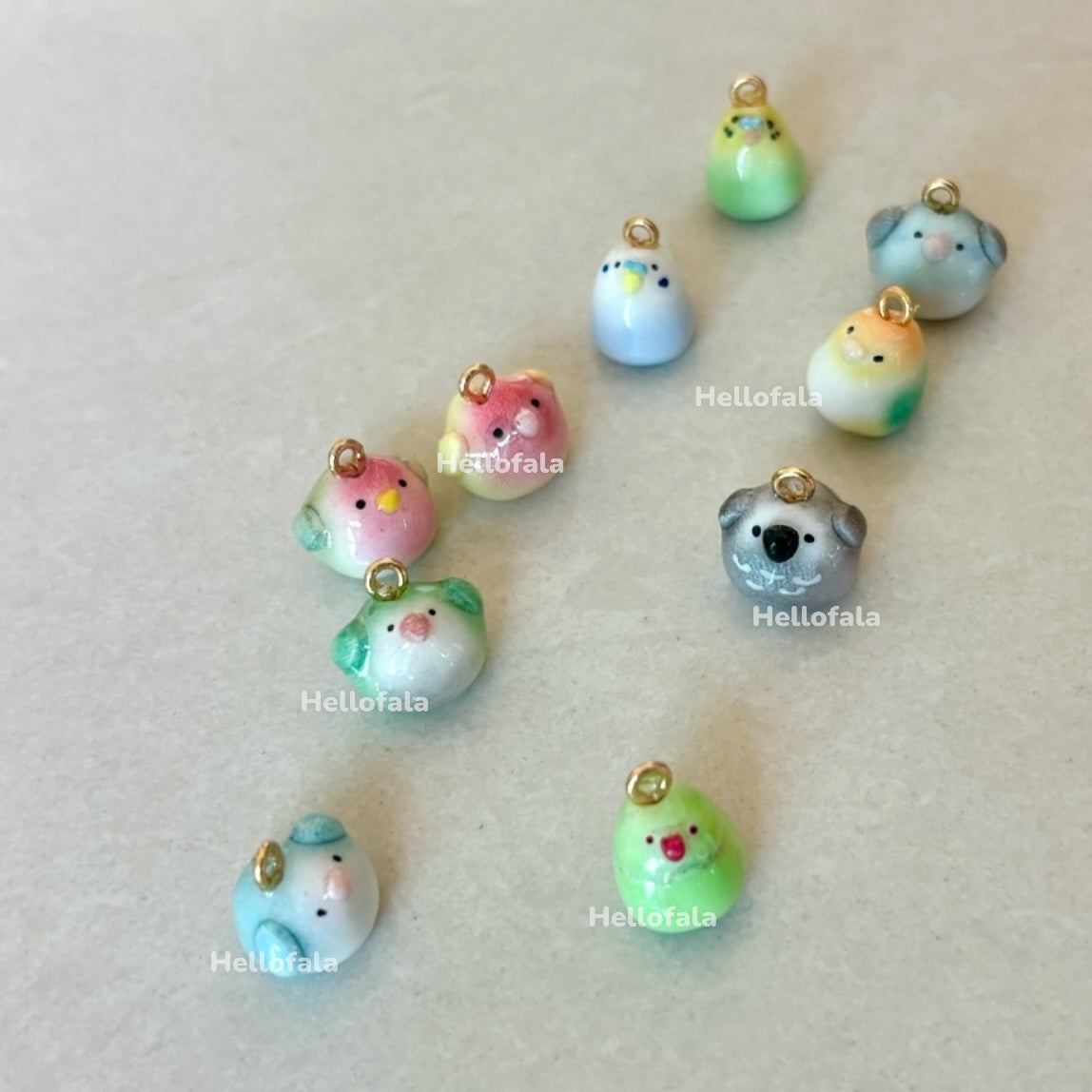 ::Handmade Clay Pendant