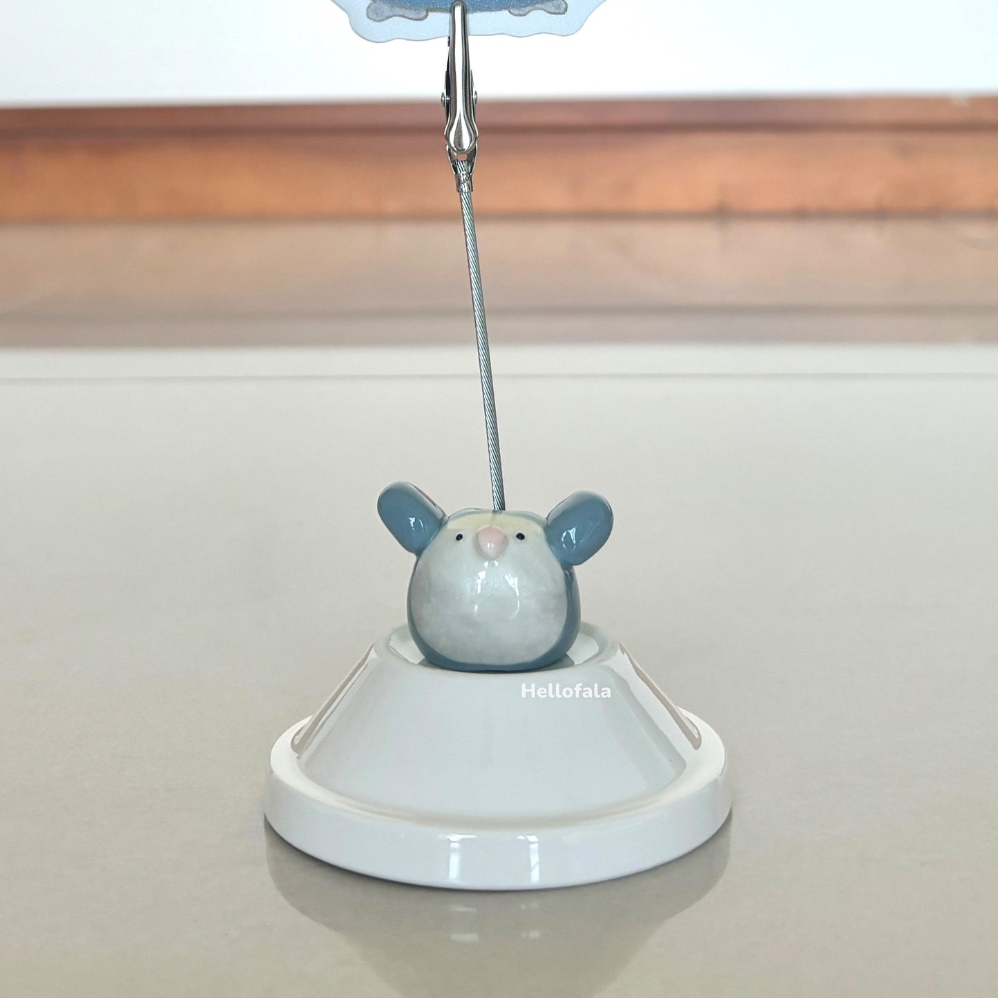 ::Handmade Clay Memo Stickies Holder