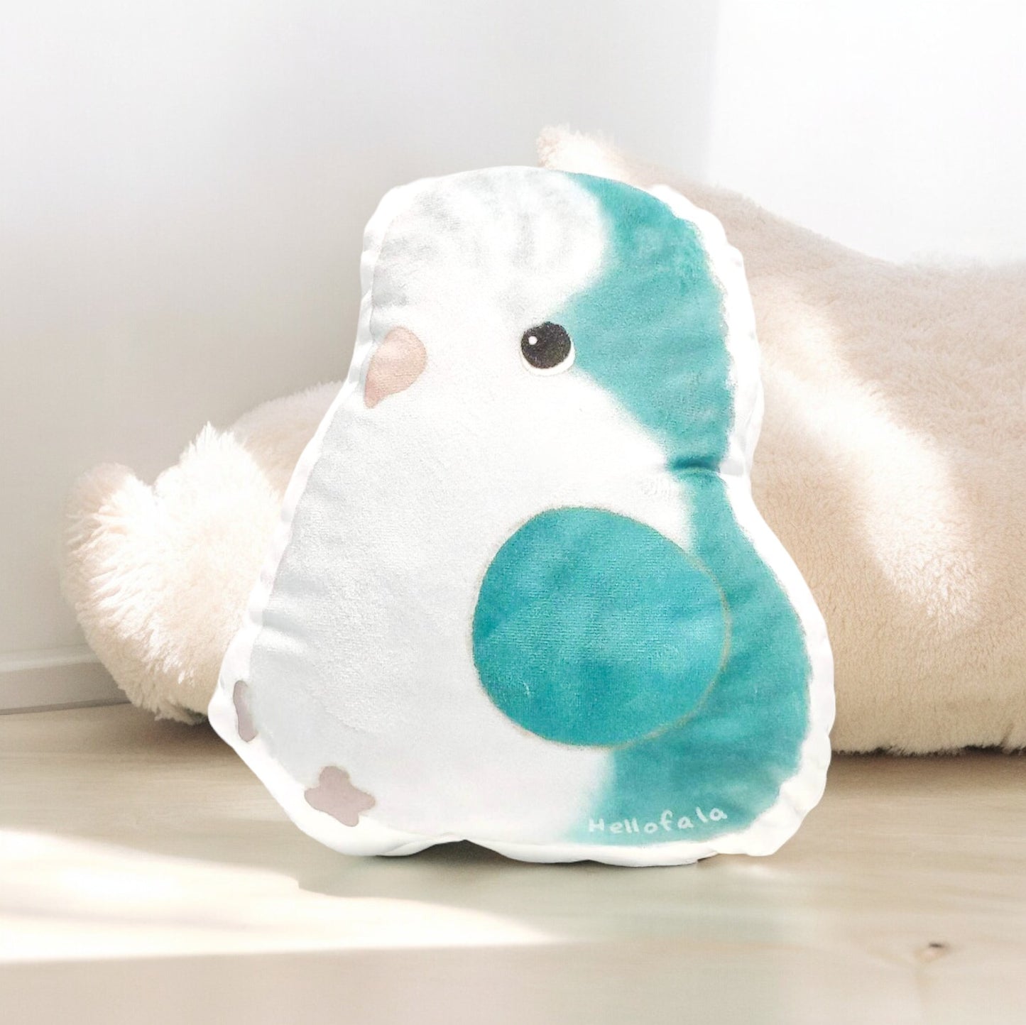 : : Cute cushion: : 🌱 Blue quaker parrot