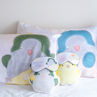 ✿ Free Shipping✿ : : Pillow case: : 🌱Baby lovebird is sleeping