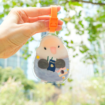 ✿ 送料無料✿ : : 荷物タグ: : 🌱鳥宝飛フライング リー タグ-ラブバード ベビー