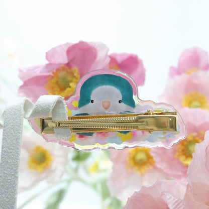 : : 果凍感髮夾 : : 🌱 藍和尚