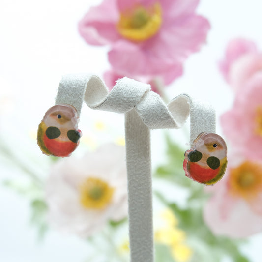 ✿ Free shipping✿: : Earrings: : ❗You can choose different parrots to make it a pair❗