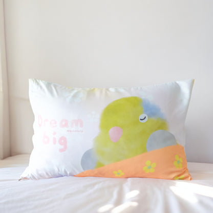 ✿ Free Shipping✿ : : Pillow case: : 🌱Baby lovebird is sleeping